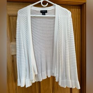 Liz Claiborne Frilly Cardigan
